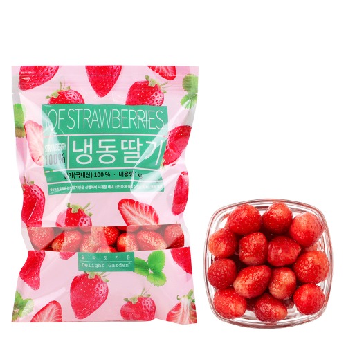 냉동 딸기(국내산) 1kg